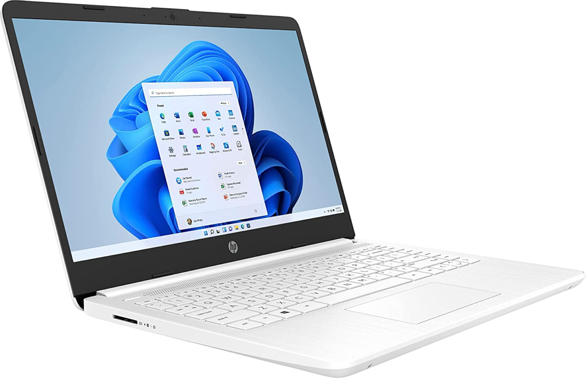 14" Ultral Light Laptop for Students and Business, Intel Quad-Core, 8GB RAM, 192GB Storage(64Gb Emmc+128Gb Ghost Manta SD Card), 1 Year Office 365, USB C, Win 11 S - Image 3