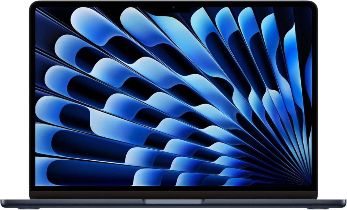 2024 Macbook Air 13-Inch Laptop with M3 Chip: Built for  Intelligence, 13.6-Inch Liquid Retina Display, 16GB Unified Memory, 256GB SSD Storage, Backlit Keyboard, Touch ID; Midnight - Image 1