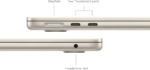2024 Macbook Air 13-Inch Laptop with M3 Chip: Built for  Intelligence, 13.6-Inch Liquid Retina Display, 8GB Unified Memory, 256GB SSD Storage, Backlit Keyboard, Touch ID; Starlight - Image 5