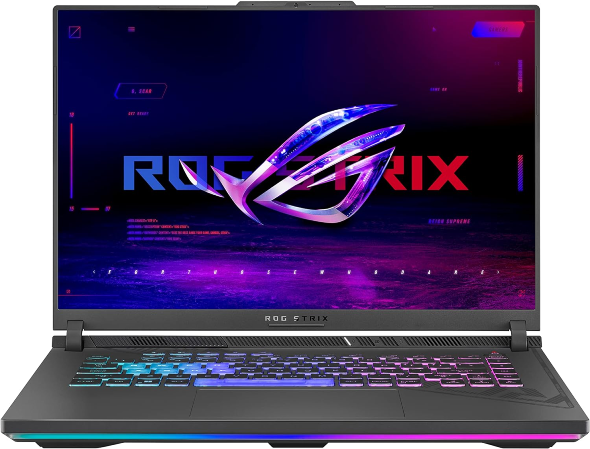 ROG Strix G16 (2024) Gaming Laptop, 16” 16:10 FHD 165Hz Display, NVIDIA® Geforce RTX™ 4060, Intel Core I7-13650Hx, 16GB DDR5, 1TB Pcie Gen4 SSD, Wi-Fi 6E, Windows 11, G614JV-AS74 - Image 1