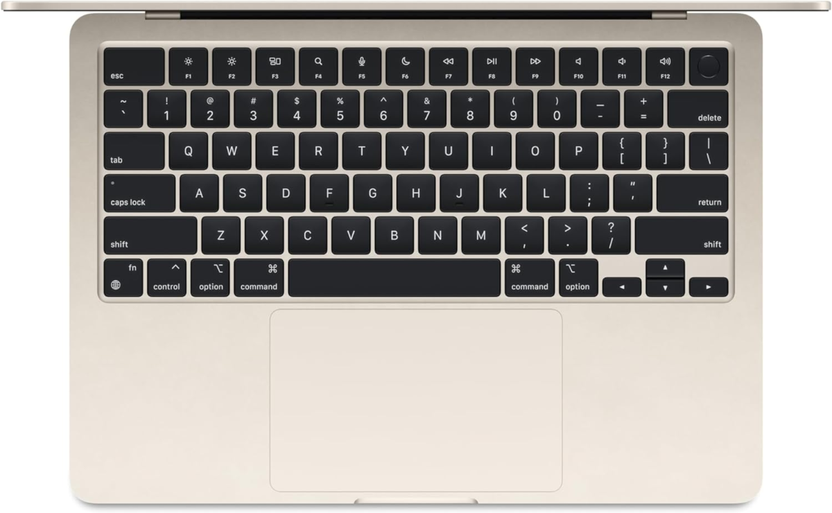 2024 Macbook Air 13-Inch Laptop with M3 Chip: Built for  Intelligence, 13.6-Inch Liquid Retina Display, 8GB Unified Memory, 256GB SSD Storage, Backlit Keyboard, Touch ID; Starlight - Image 2