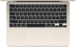 2024 Macbook Air 13-Inch Laptop with M3 Chip: Built for  Intelligence, 13.6-Inch Liquid Retina Display, 8GB Unified Memory, 256GB SSD Storage, Backlit Keyboard, Touch ID; Starlight - Image 2