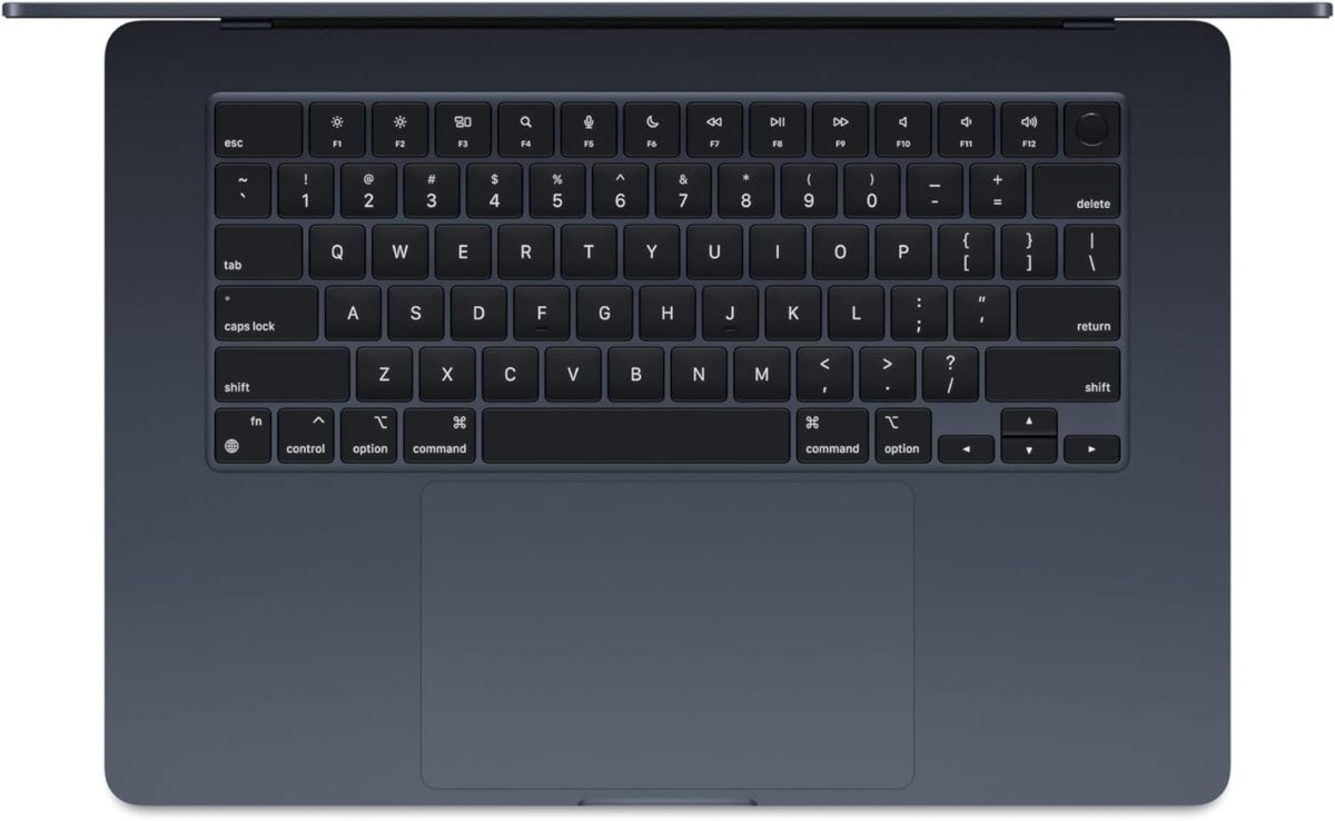 2024 Macbook Air 15-Inch Laptop with M3 Chip: Built for  Intelligence, 15.3-Inch Liquid Retina Display, 16GB Unified Memory, 256GB SSD Storage, Backlit Keyboard, Touch ID; Midnight - Image 2