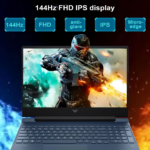 Victus 15.6 I5 Gaming Laptop, 15.6" FHD 1920*1080 144Hz, Intel Core I5-12450H, NVIDIA Geforce RTX 3050, 32GB RAM, 1TB SSD, Backlit KB, Toucad, SD Card Reader, Webcam, HDMI, Wi-Fi 6, W11 H, Blue - Image 3