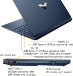 Victus 15.6 I5 Gaming Laptop, 15.6" FHD 1920*1080 144Hz, Intel Core I5-12450H, NVIDIA Geforce RTX 3050, 32GB RAM, 1TB SSD, Backlit KB, Toucad, SD Card Reader, Webcam, HDMI, Wi-Fi 6, W11 H, Blue - Image 5