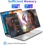 16 Inch Laptop Computer | Gaming Laptop | 16GB RAM 1TB SSD | N100 Processor | FHD 1920 * 1200 | 180 Angle Open | Backlit | BT4 WIFI5 | Windows 11 Pro | Fingerprint Unlock | UHD Graphics 750 Mhz - Image 6