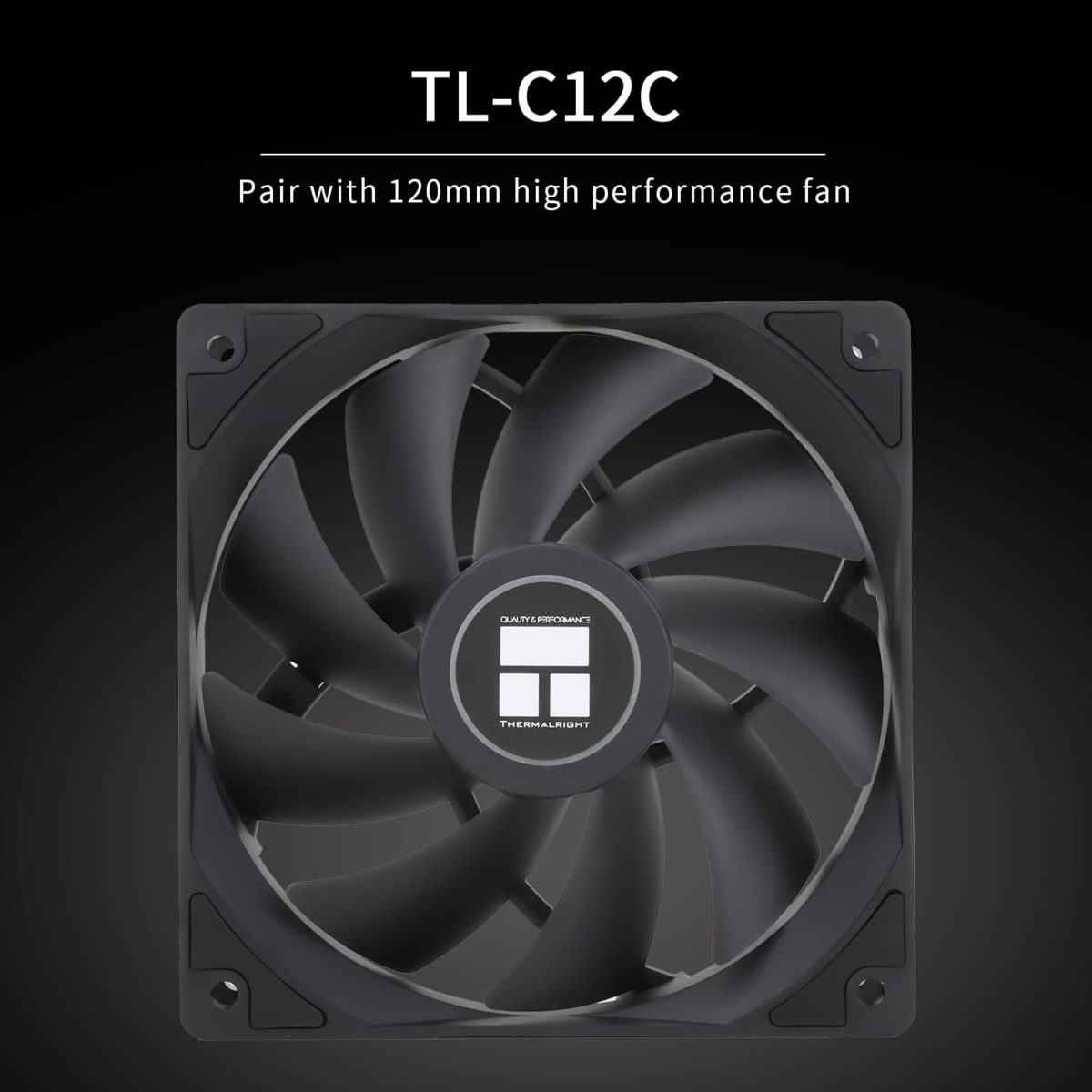 Peerless Assassin 120 SE CPU Cooler, 6 Heat Pipes AGHP Technology, Dual 120Mm PWM Fans, 1550RPM Speed, for AMD:AM4 Am5/Intel LGA 1700/1150/1151/1200,PC Cooler - Image 5