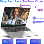 16 Inch Laptop Computer | Gaming Laptop | 16GB RAM 1TB SSD | N100 Processor | FHD 1920 * 1200 | 180 Angle Open | Backlit | BT4 WIFI5 | Windows 11 Pro | Fingerprint Unlock | UHD Graphics 750 Mhz - Image 5