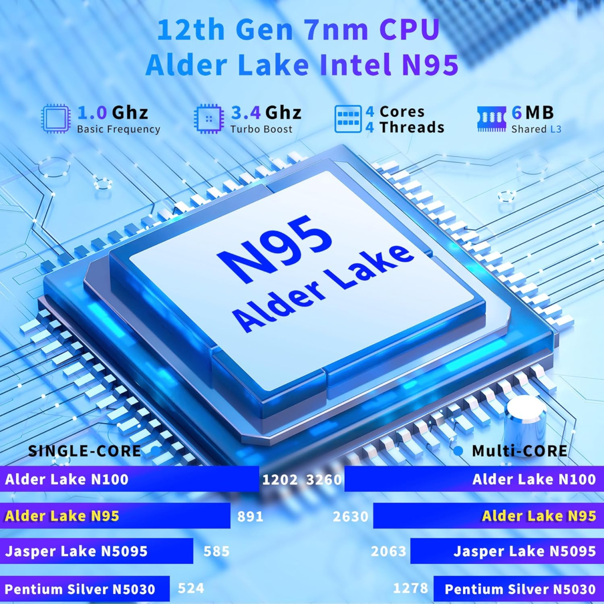 16 Inch Laptop Computer, Gaming Laptop, 16GB RAM 1TB SSD, N95 Processor, FHD 1920 * 1200, 180 Angle Open, Backlit Keyboard, Windows 11 Pro, Fingerprint Unlock, Wifi 5, BT 4.2 - Image 2