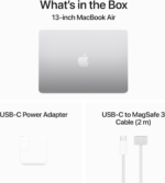 2024 Macbook Air 13-Inch Laptop with M3 Chip: Built for  Intelligence, 13.6-Inch Liquid Retina Display, 8GB Unified Memory, 256GB SSD Storage, Backlit Keyboard, Touch ID; Silver - Image 7