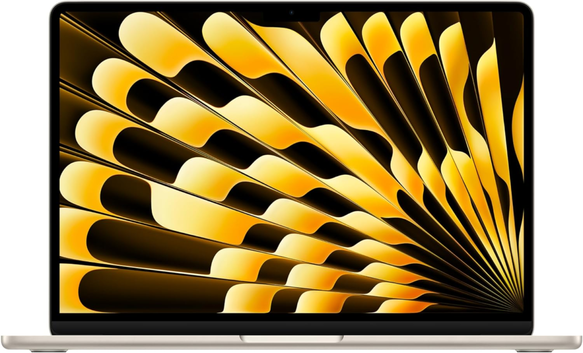 2024 Macbook Air 13-Inch Laptop with M3 Chip: Built for  Intelligence, 13.6-Inch Liquid Retina Display, 8GB Unified Memory, 256GB SSD Storage, Backlit Keyboard, Touch ID; Starlight - Image 1