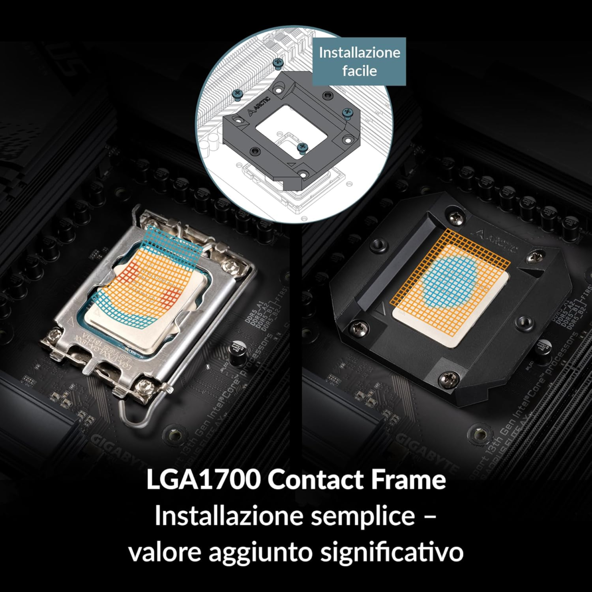 Liquid Freezer III 360 - CPU AIO Water Cooler, Water Cooling PC, Intel & AMD, Efficient Pwm-Controlled Pump, Fan: 200–1800 RPM, LGA1851 and LGA1700 Contact Frame - Black - Image 4