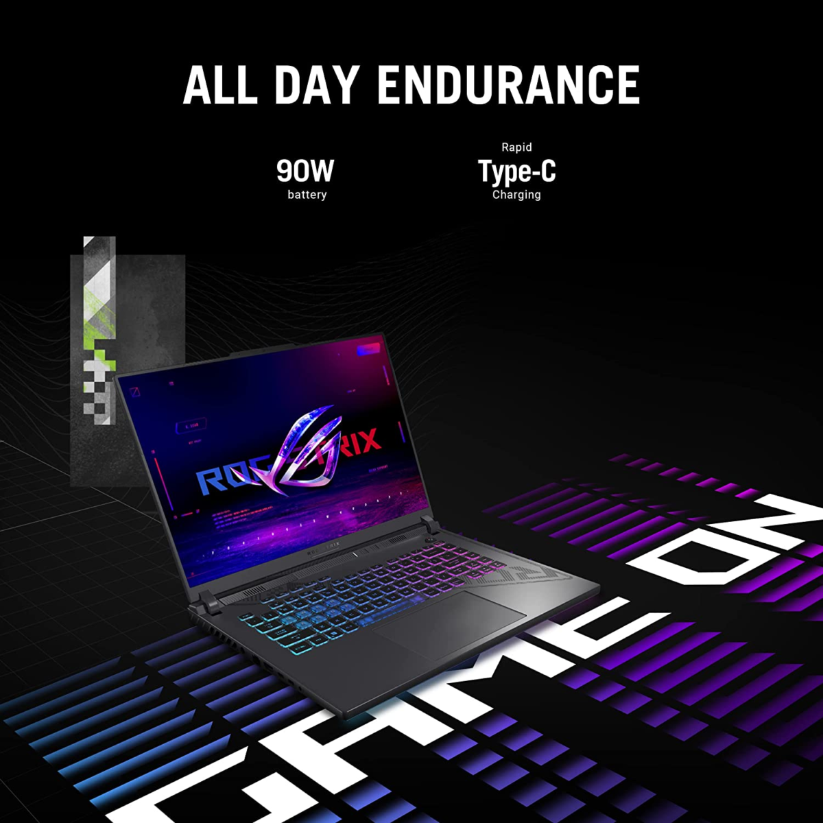 ROG Strix G16 (2024) Gaming Laptop, 16” 16:10 FHD 165Hz Display, NVIDIA® Geforce RTX™ 4060, Intel Core I7-13650Hx, 16GB DDR5, 1TB Pcie Gen4 SSD, Wi-Fi 6E, Windows 11, G614JV-AS74 - Image 8
