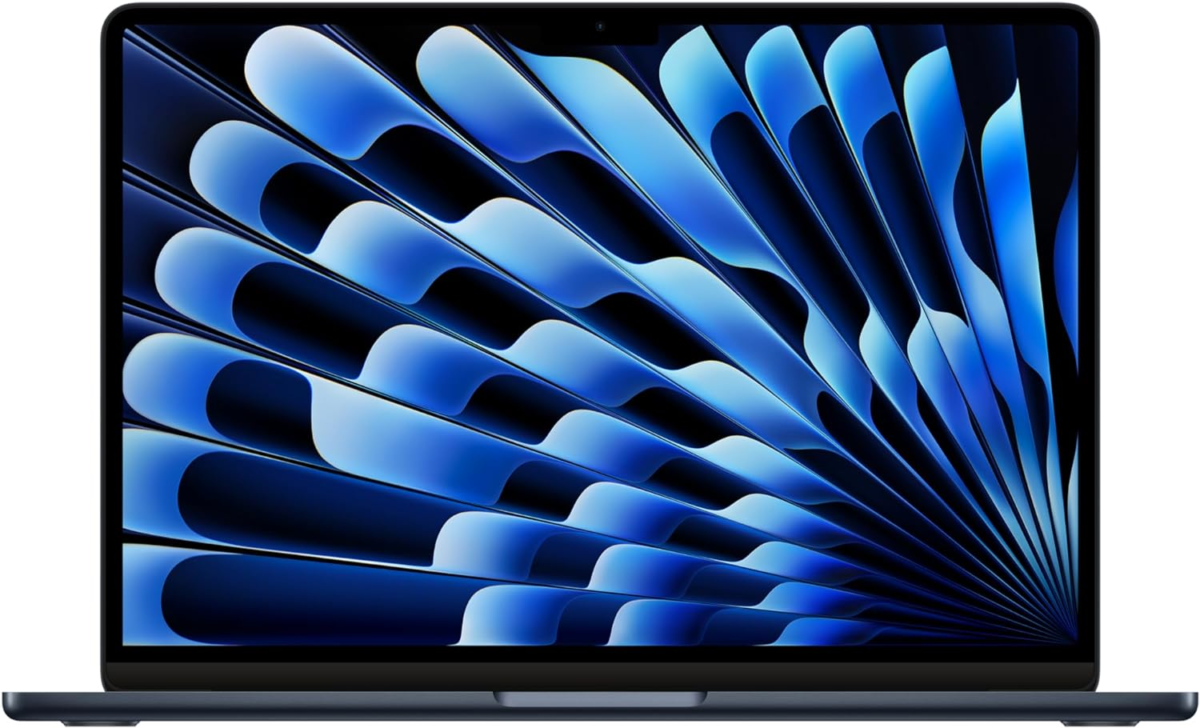 2024 Macbook Air 13-Inch Laptop with M3 Chip: Built for  Intelligence, 13.6-Inch Liquid Retina Display, 8GB Unified Memory, 256GB SSD Storage, Backlit Keyboard, Touch ID; Midnight - Image 1