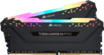 VENGEANCE RGB PRO DDR4 RAM 32GB (2X16Gb) 3200Mhz CL16-20-20-38 1.35V Intel AMD Desktop Computer Memory - Black (CMW16GX4M2C3200C16)
