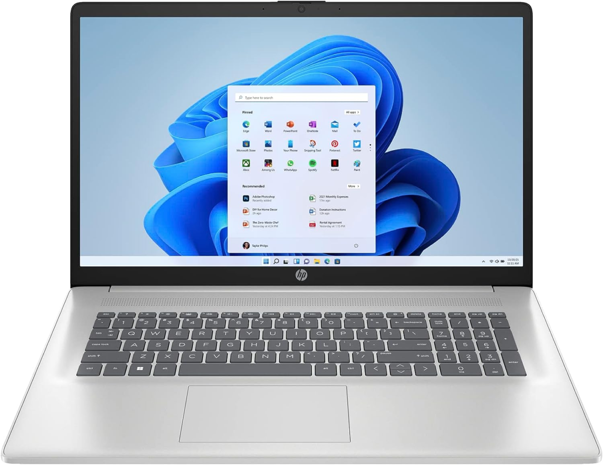 17 Inch Business Laptop 2023 New, Intel 10-Core I5-1335U, 17.3" FHD IPS Display, Intel Iris Xe Graphics, 32GB DDR4 1TB SSD, Backlit Keyboard, Type-C, Wifi 6, HDMI, Win11 Pro (Renewed) - Image 1